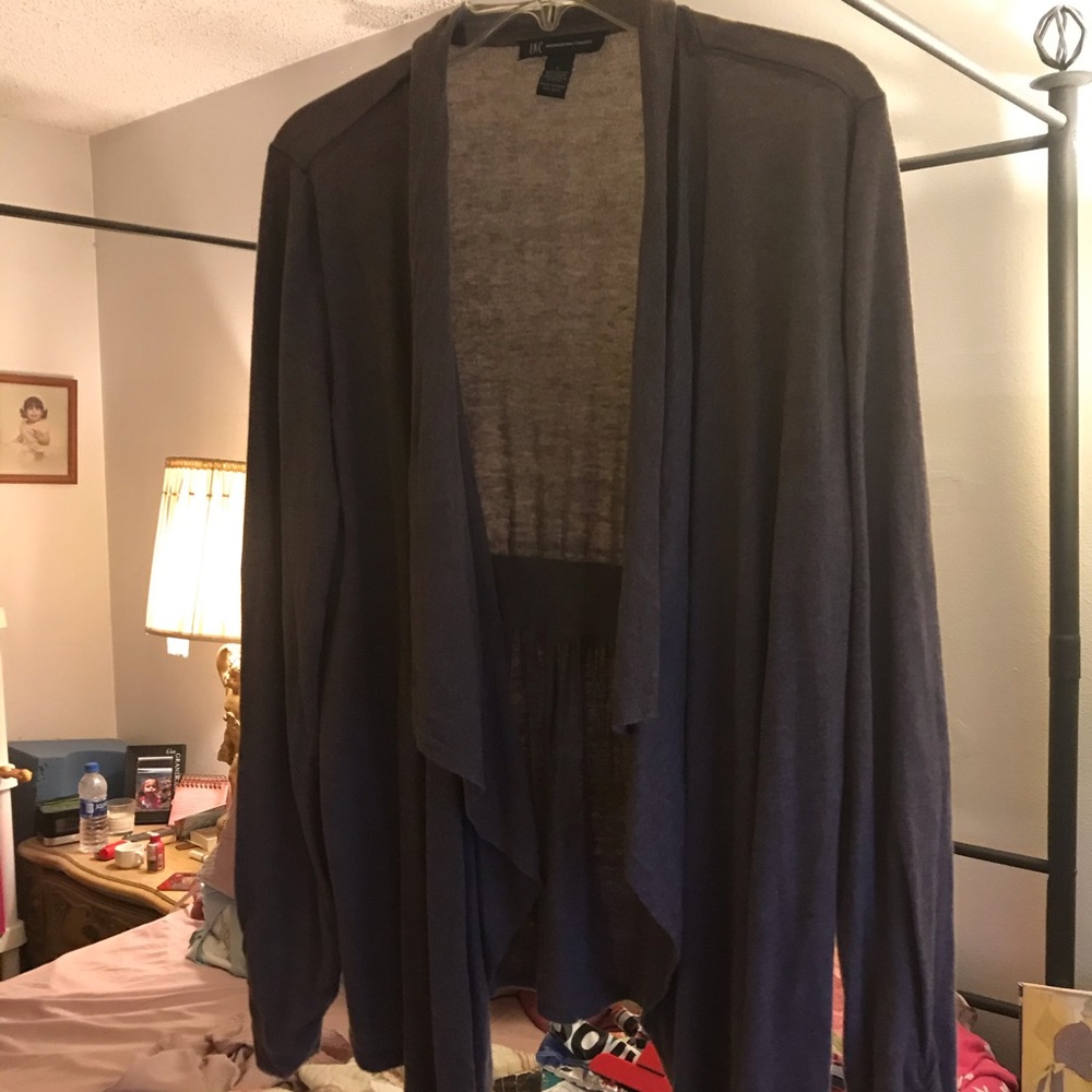 Jacket/INC International.  open